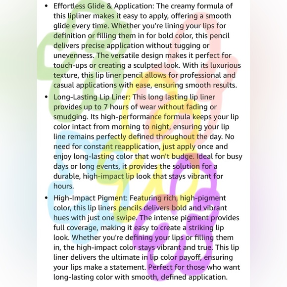 Longwear Demi-Matte Lip Line | Smudge-Proof, Easy Glide, Hydrating, Long-Lasting - Picture 3 of 10